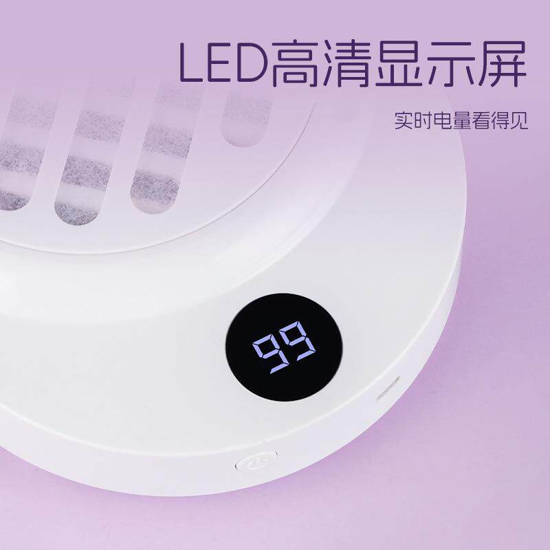 跨境蓄电美甲吸尘器无刷大吸力静音迷你粉尘过滤机打磨卸甲集尘器