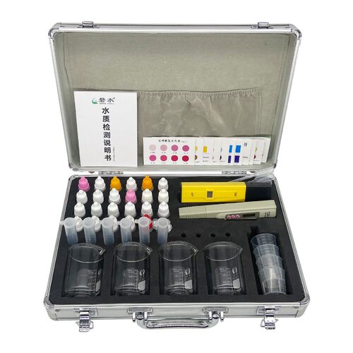 亚硝酸盐氨氮溶解氧硬度试剂ph值鱼塘水族养殖鱼缸水质检测分析箱
