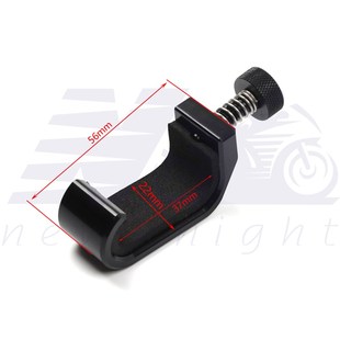 适用布雷斯通蓝卡150踏板车改装 件前书包后行李折叠货架固定卡扣