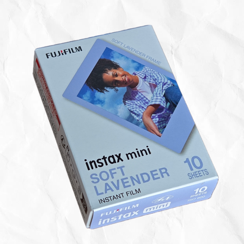 富士拍立得相纸mini3寸花边彩虹爱心流光卡通糖霜人鱼黑胶蓝边