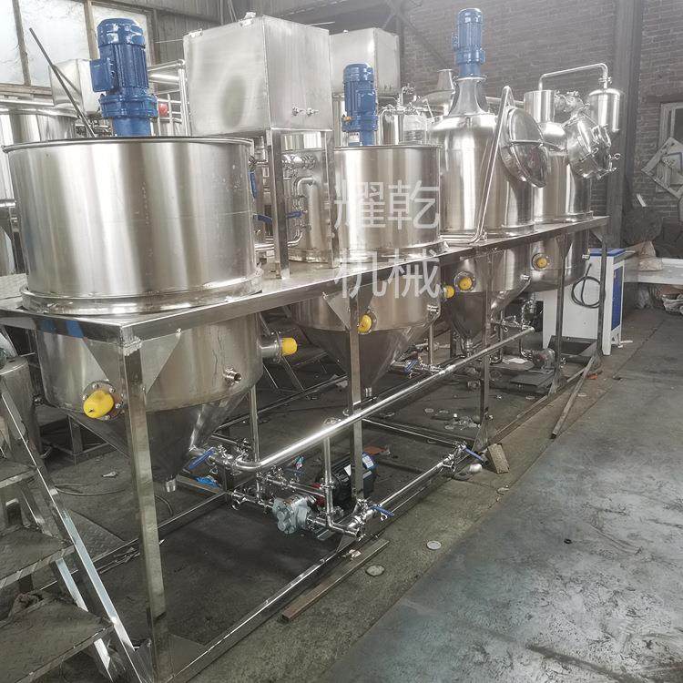 核桃油炼油设备 精炼1级核桃油机器 四罐精炼核桃油提纯机组,农机/农具/农膜,农产品加工设备,淘宝优惠券,粉丝福利购,淘宝优惠卷
