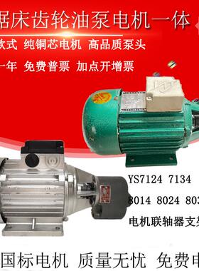 CB-B4/B6/B10锯床齿轮油泵电机370/550W金华龙达正方YS7124/7134