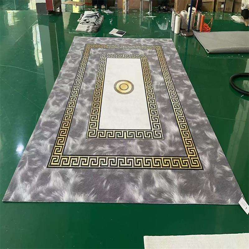 来图做任意花纹小尺寸一平方起订LOGO舞台商用地毯展会阻燃床边垫
