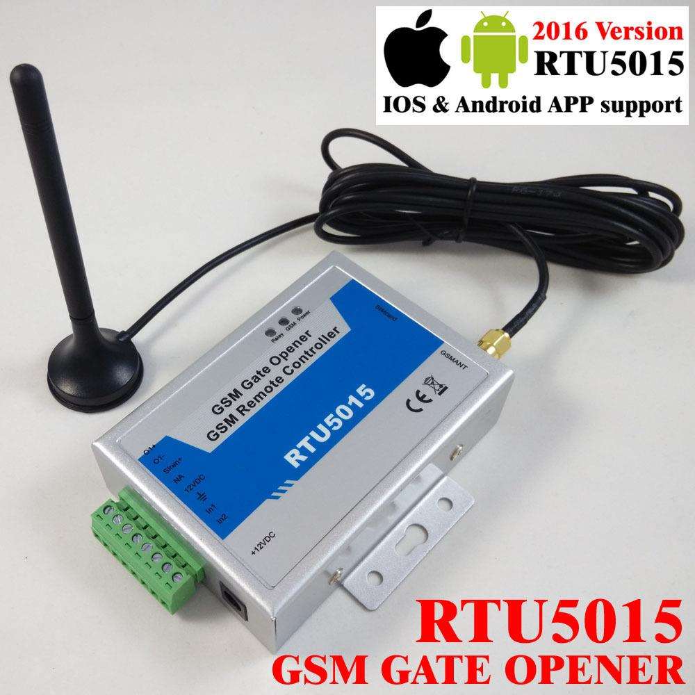 RTU5015 手机遥控自动门,车库门控制器,报警器 IOS,安卓APP支持