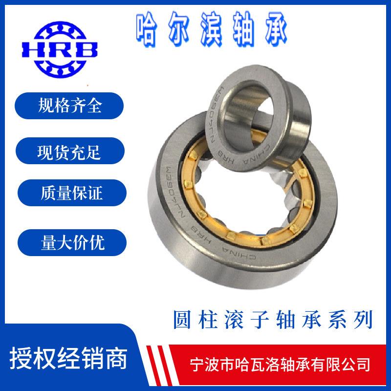 HRB NJ224EM 42224H 哈尔滨短圆柱滚子轴承 内径120mm外径215mm