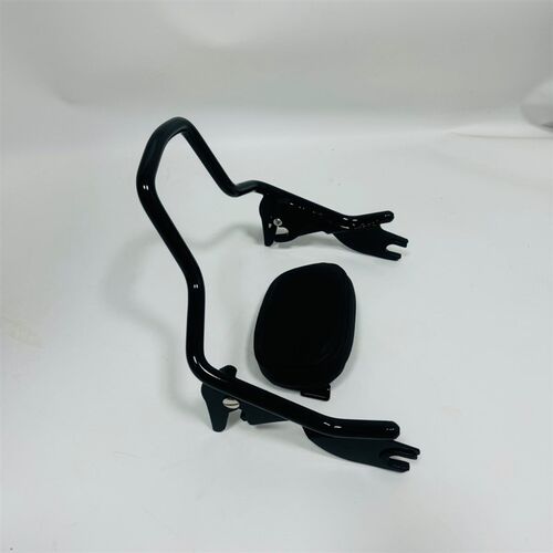 哈雷路王大道公路滑翔ST改装复古9寸小靠背矮款乘客靠背带行李架