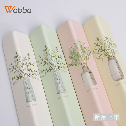 软包护角条北欧风墙角保护条客厅D绿植装饰条阳角线条免打孔包边