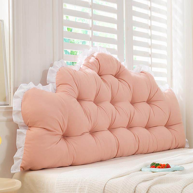 卧室公主风床头软包靠枕大靠背护腰防撞床上半躺客厅沙发飘窗靠垫,居家布艺,床头靠垫,淘宝优惠券,粉丝福利购,淘宝优惠卷