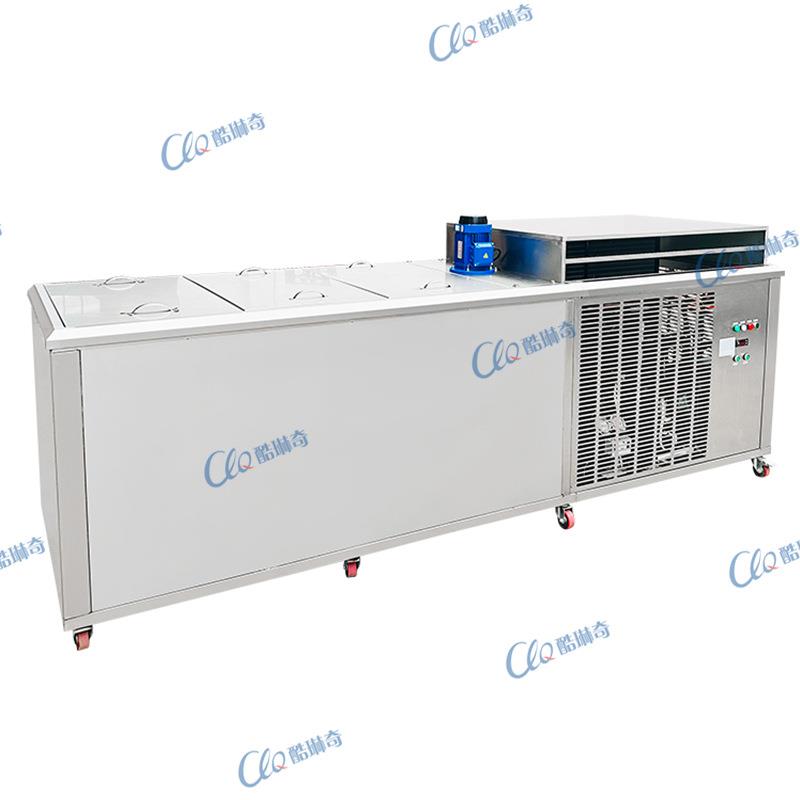 n工业盐水式大型制冰机厂家直销两吨冰砖机50KG大型冰块生产设备