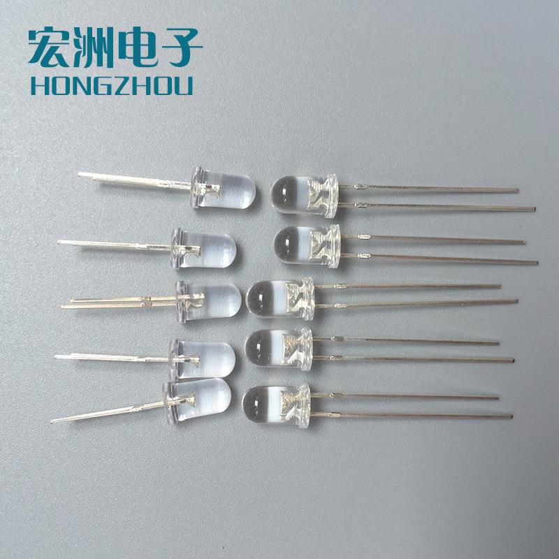 F5呼吸灯蓝色高亮 5MM自闪蓝呼吸灯珠 5毫米渐明渐暗蓝