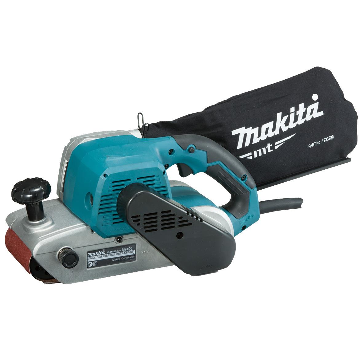 牧田 M9400B 带式砂 光机电动工具砂光机 木工打磨机带式砂光机