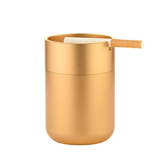 304不锈钢烟灰缸加厚加高防风 车载不锈钢烟灰缸创意客厅办公室