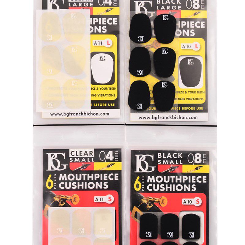 bg牙垫萨克斯中音高音牙贴次中音萨克斯垫片黑管单簧管金属笛头垫