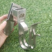 架子工电动扳手挂钩外架工具旋转挂架木工锤子挂勾不锈钢腰间支架