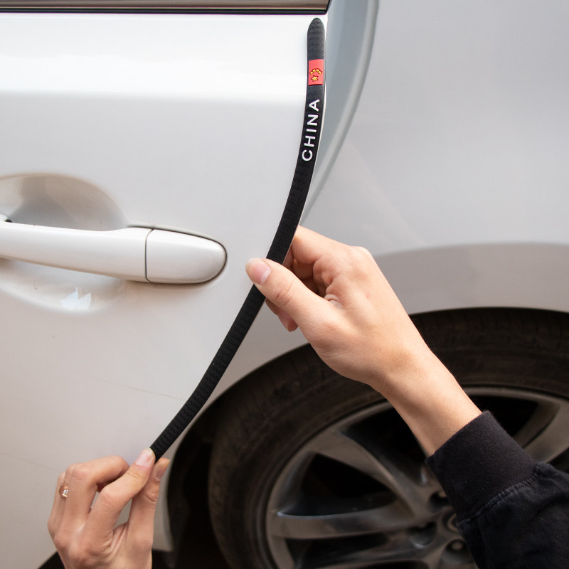加长4片装 汽车防撞贴车门防撞条开门防擦防刮蹭胶条通用型加厚