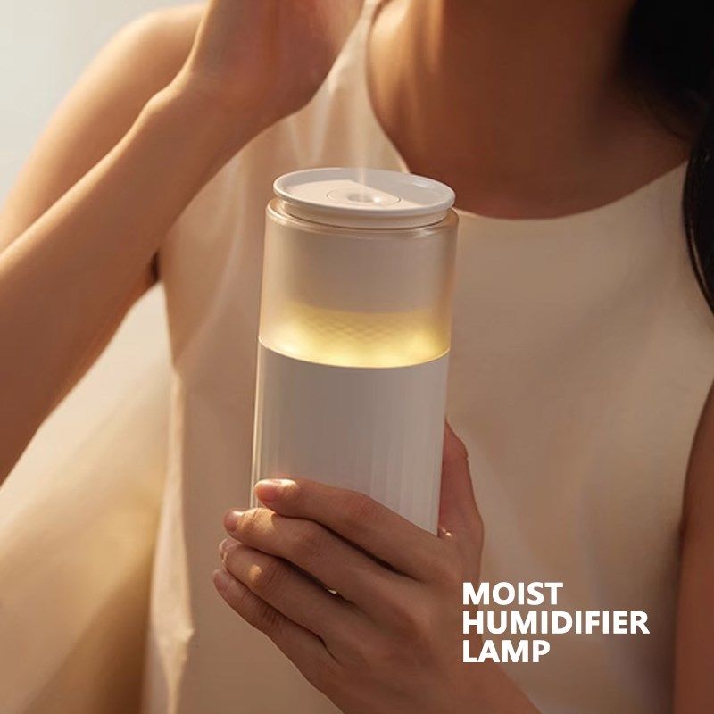Moist Humidifier 汐光 水雾桌面香薰加湿器 氛围夜灯 3in1设计