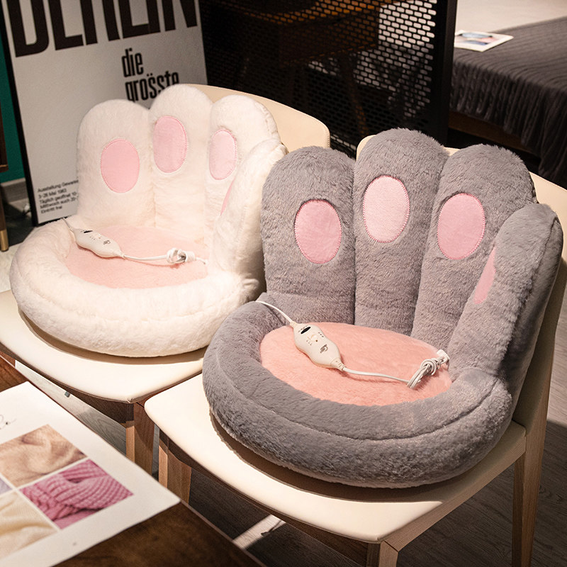 加热坐垫办公室久坐护腰靠垫靠背一体电热屁股垫子椅子椅垫冬款,居家布艺,椅垫,淘宝优惠券,粉丝福利购,淘宝优惠卷