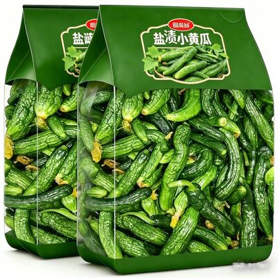 超划算】正宗盐渍黄瓜黄瓜咸菜鲜脆可口农家特色手工腌制饭菜