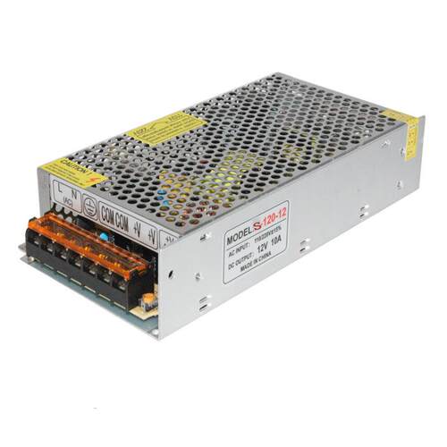 变压器12V10A单组开关电源12V120WLED灯条灯带模组监控设备电源