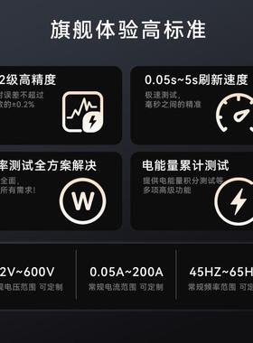 数字功率计PNL300测试仪0.2级交直流监测电量电压电流功耗