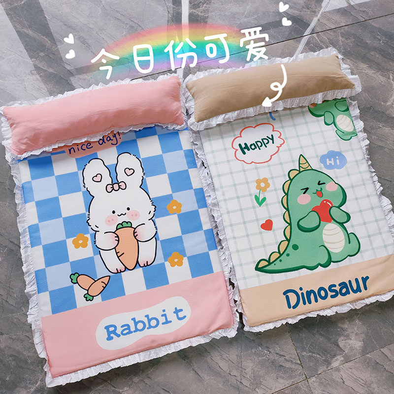 可爱公主花边法斗狗窝狗垫夏天卡通凉垫凉窝四季通用狗床狗狗垫子