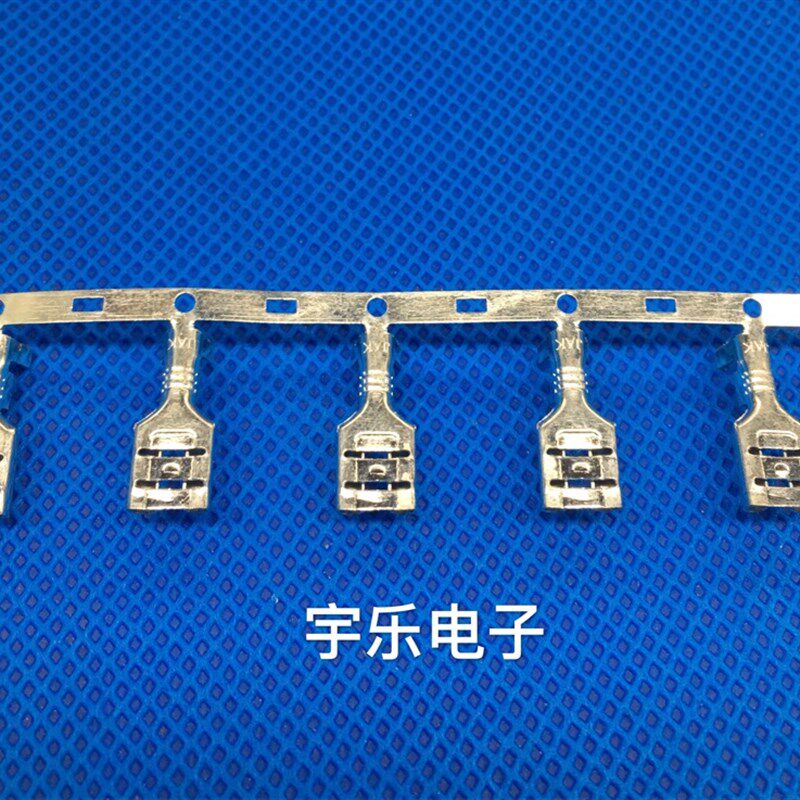 4.8横带插簧 187连带插簧 连绕端子 接线端子冷压端子 一卷4000只