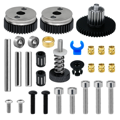 3d打印机配件硬化钢HGX-extruder尼龙挤出机和高品质齿轮组套件