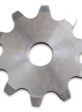 链轮齿轮定做08b12a10a6分17齿轴承孔工业传动链条齿轮不锈钢链轮