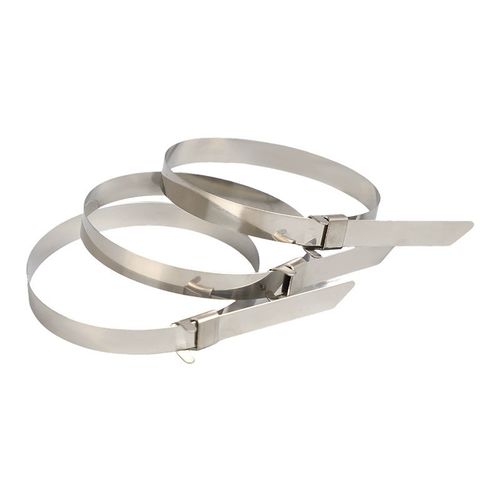 不锈钢扎带 自锁式扎带4.6电缆船用金属不锈钢扎带束线带