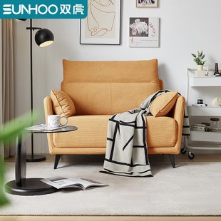 双虎沙发床折叠单人双人位小户型简约客厅两用多功能床23856