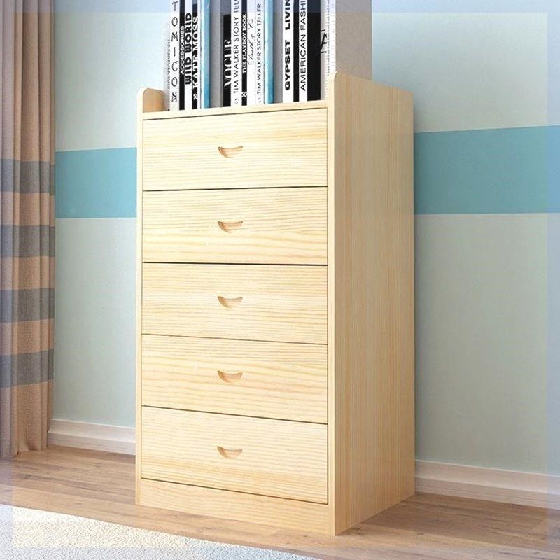 实木斗柜松木收纳三四五多抽屉柜简约儿童储物柜组合多功能柜