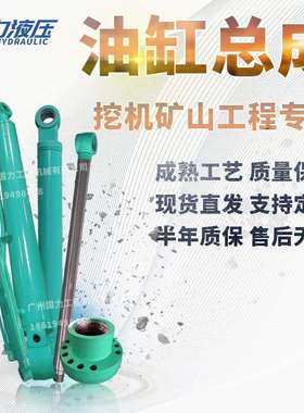 神钢SK200-7-8/210-8-10动臂中臂斗臂油缸总成铲斗杆泵芯缸筒活塞