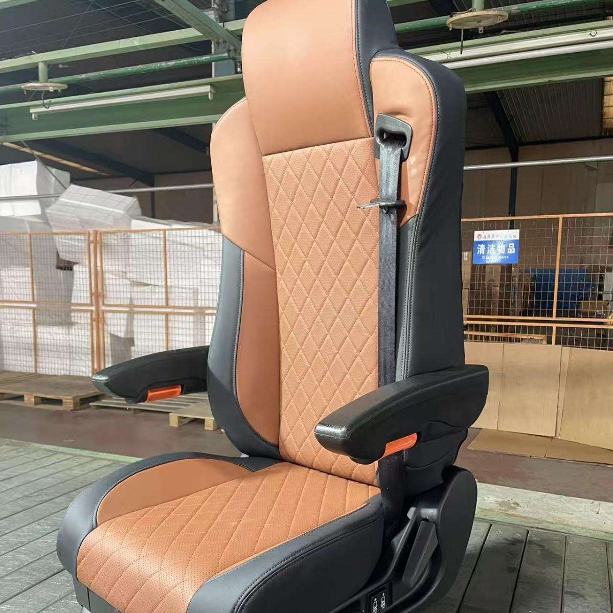 豪沃驾驶室主座椅HOWO空气悬挂 WG1642510007通风加热T7航空座椅