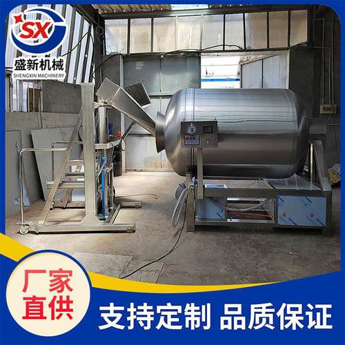 液压灌肠机配套自动入料机大型商用不锈钢食品液压提升上料设备