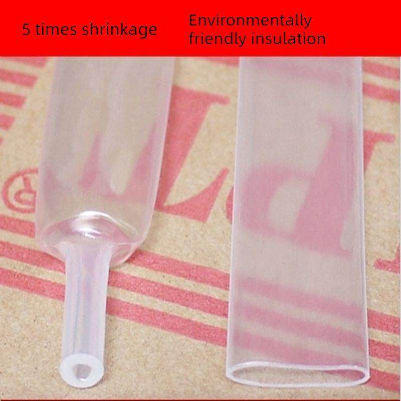 热缩管5倍可缩增厚套硅胶4倍240电缆35mm全卷大绝缘套管60mm