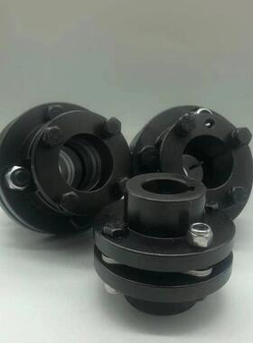 DJM单双膜片联轴器DML型弹性ZJM DBN涨胀锥套不锈钢LK1145钢DCEK