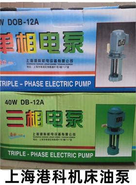 上海港科DBAB机床磨床油泵冷却泵循环电泵单相220V三相380V水泵