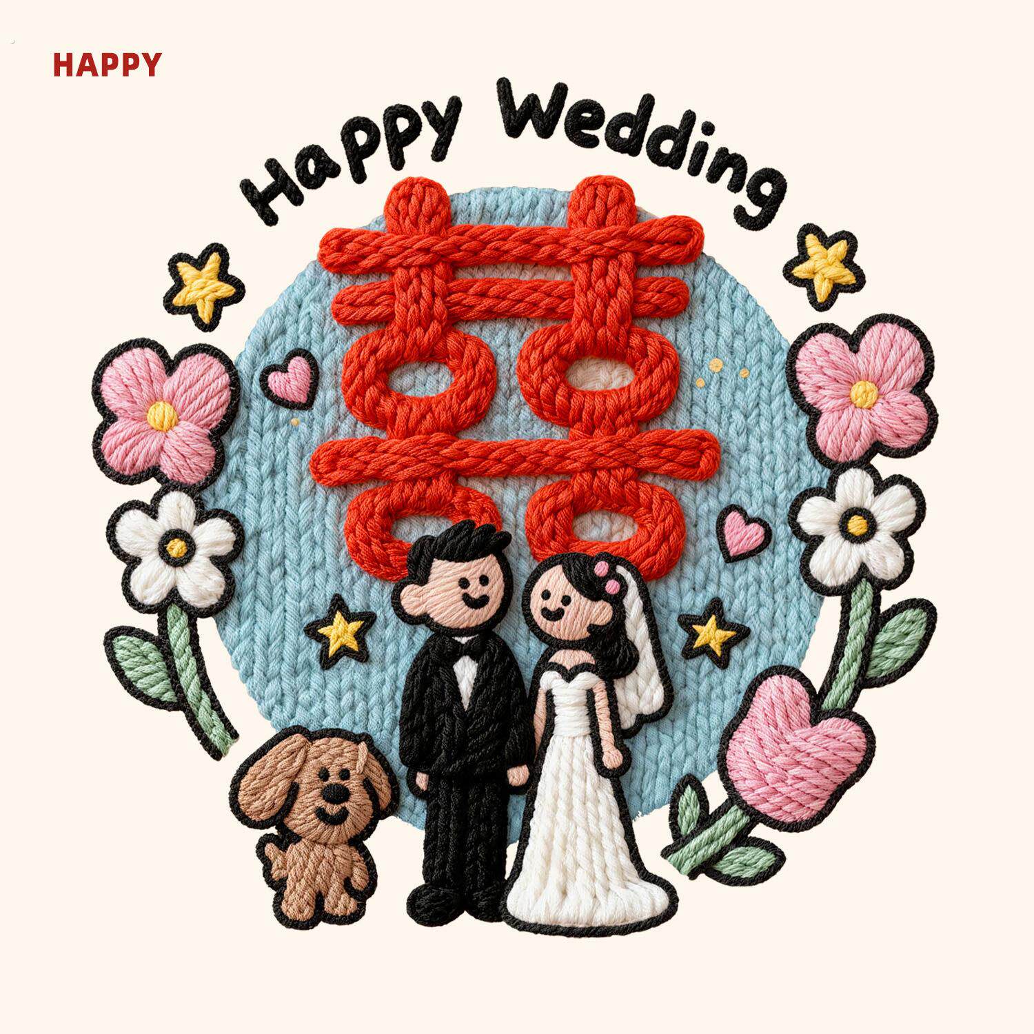 2026新款静电贴喜字贴玻璃窗户专用结婚立体布置婚房装饰惊喜个性