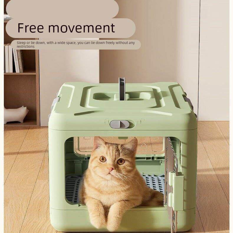 猫咪用品小狗航空箱可携式外出折叠宠物猫航空箱猫咪专用车载猫笼