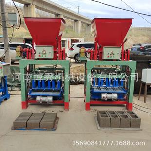 空心砖面包砖机 35带料斗重型免烧砖机 半自动免烧制砖机