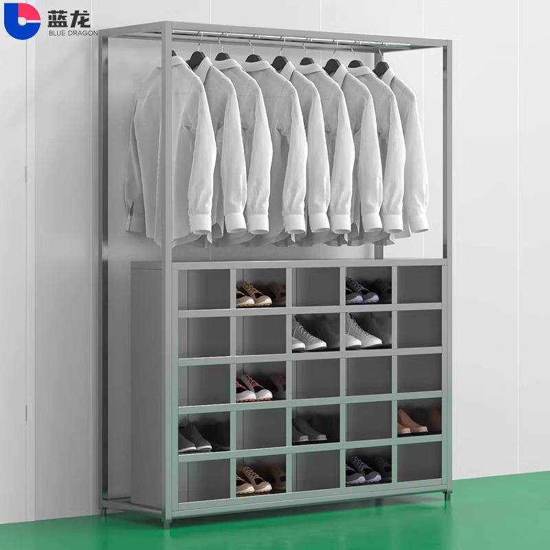 不锈钢衣鞋架净化车间换鞋架消毒更衣柜鞋柜无尘车间实验室衣帽架,商业/办公家具,办公储物柜,淘宝优惠券,粉丝福利购,淘宝优惠卷