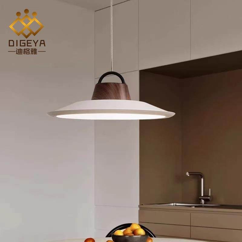 渔夫帽吊灯中古风创意吧台饭厅设计师2024新款简约餐厅灯侘寂风,家装灯饰光源,智能吊灯,淘宝优惠券,粉丝福利购,淘宝优惠卷