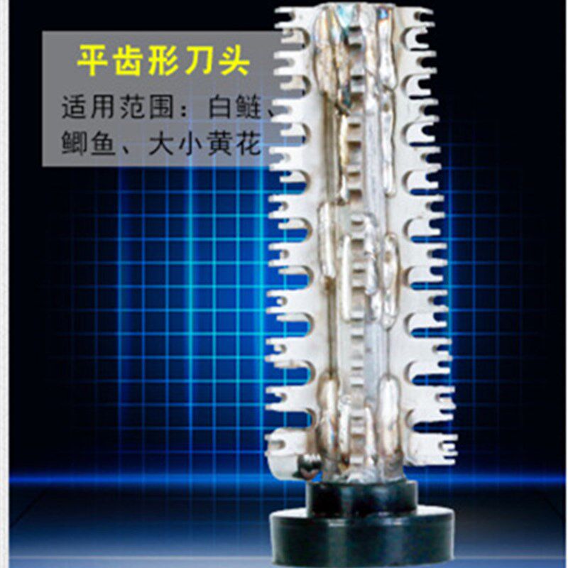 渔博士杀鱼工具电动刮鱼鳞机刨刮鱼鳞器去鱼鳞工具不锈钢通用刮头