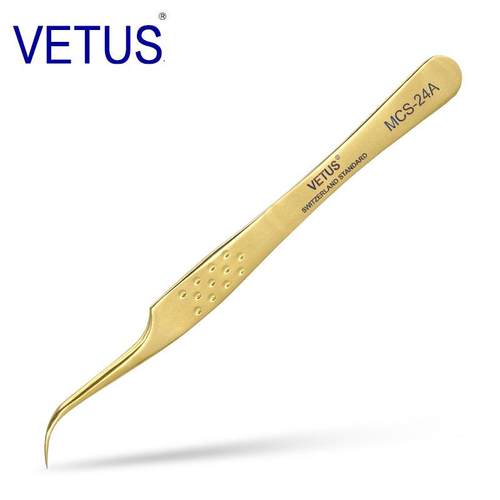 新款美容美睫开花镊子炫彩不锈钢镊子 一秒开花嫁接假睫毛MCS-24A