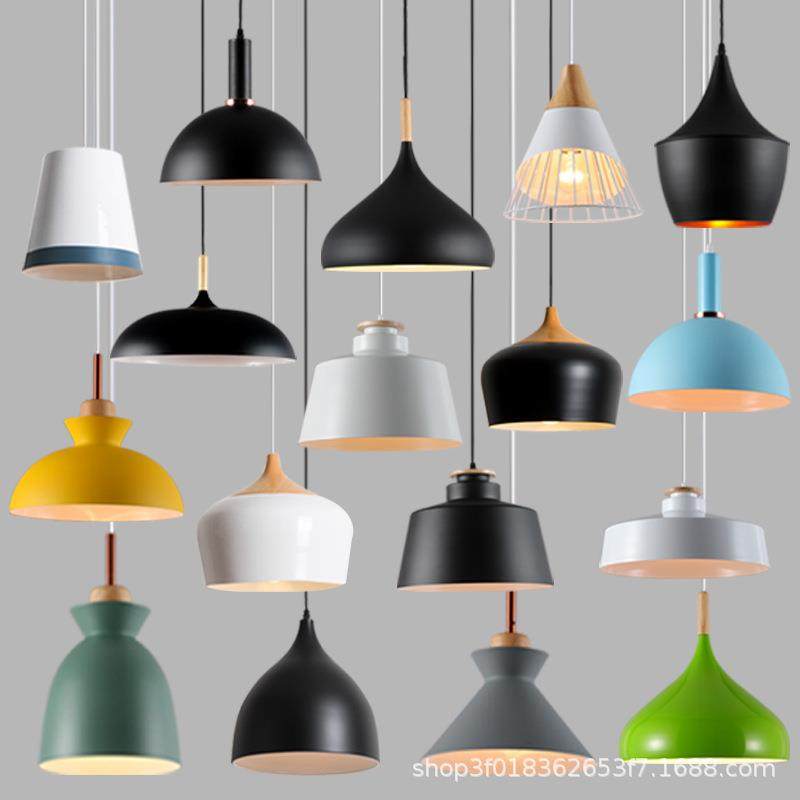餐厅吊灯北欧现代简约创意个性吧台理发店床头工业风单头过道灯具,家装灯饰光源,智能吊灯,淘宝优惠券,粉丝福利购,淘宝优惠卷