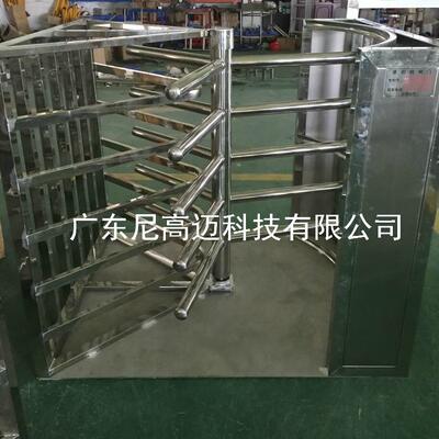 尼高迈不锈钢旋转辊闸门 可移动的单项闸门机 半高单向三杆转門