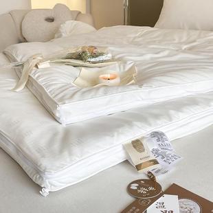 春秋大豆蛋白纤维子母被二合一拉链双胎被芯 加厚2米双人冬被