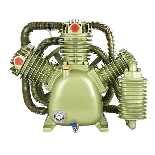 通用空压机高压机头总成打气泵高压泵头工业级空气压缩机缸头配件