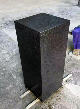 天然洞石大理石底座摆台酒店别墅装饰摆件底座石柱雕塑台高端定制