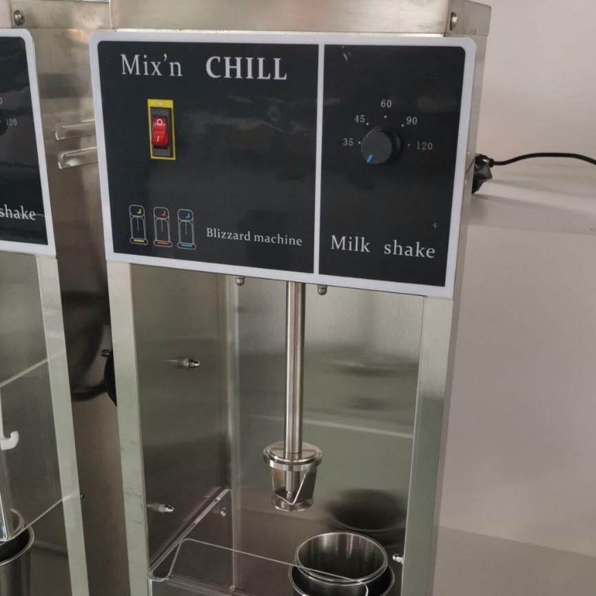 暴风雪机麦旋风机奥旋风机冰淇淋搅拌机DQ倒杯不洒冰淇淋机商用